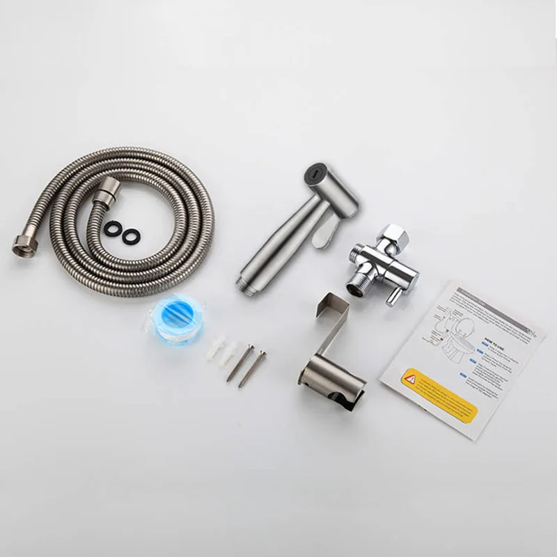 Samodra Handheld Bidet Shower Toilet Bidet Sprayer Set For Bathroom Stainless Steel Self Cleaning Hygenic Shower Bidet Faucet