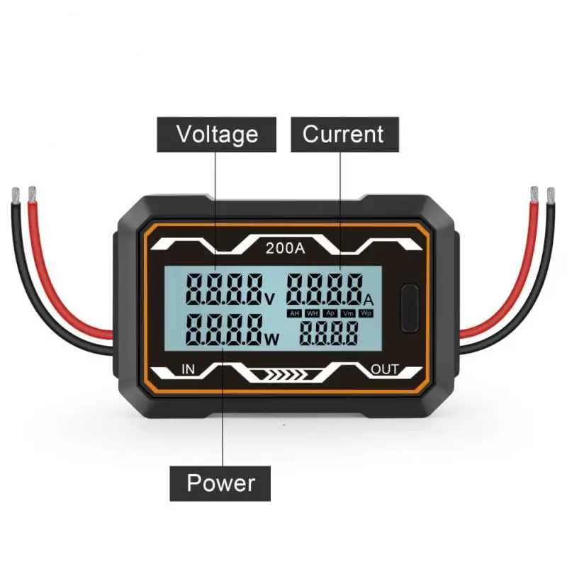 100/150/200A Voltmeter Ammeter RC Car Battery Tester Voltage Power Energy Electric Current Monitor Meter Digital Wattmeter