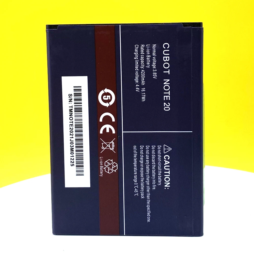 NEW Original Battery For Cubot Note 20 /Note 20 Pro Mobile Phone In Stock Latest Production High Quality Battery+Tracking Number