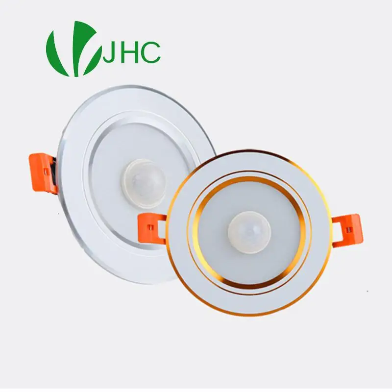 

PIR LED Panel Lamps Recessed Downlights Pir Infrared Motion Sensor 5W 7W 9W 230v LED Ceiling Bulb For Smart Home Lighting