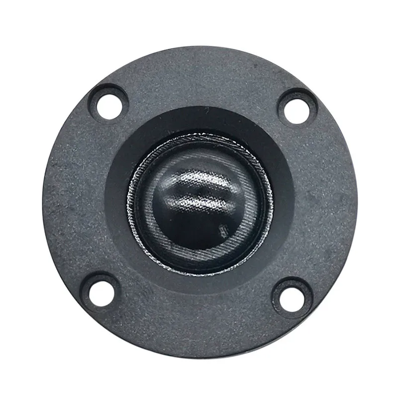 ชุดลำโพงทวีตเตอร์2นิ้ว6ohm ลำโพงเสียงแหลม15W 52มม. ลำโพง2ทางสำหรับเครื่องเสียงบ้านแบบ DIY โดมฟิล์มไหมนีโอดิเมียมใหม่2ชิ้น