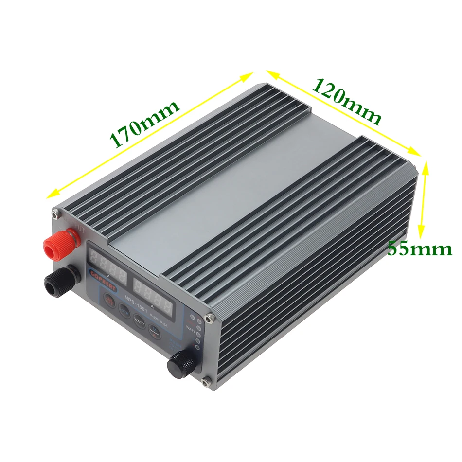 Imagem -05 - Nova Versão Laboratório Faça Você Mesmo Ajustável Digital Mini Interruptor de Alimentação dc Watt com Função de Bloqueio 32v 30v 15v 5a Nps1601