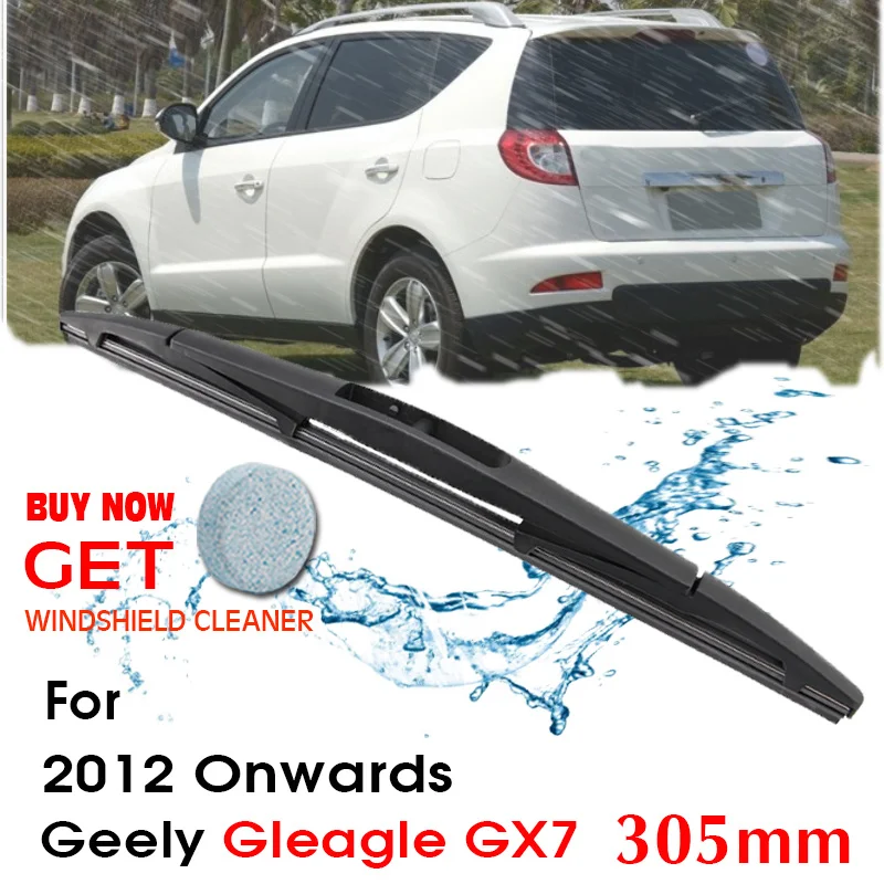 

Car Wiper blade Rear Window Windscreen Windshield Wipers For Geely Gleagle GX7 Hatchback 320mm 2012 Onwards Auto Accessories
