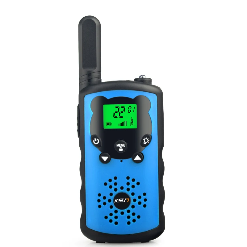 KSUN Mini Walkie Talkie for Kids, Portable Radio for Camping, Hiking, Birthday Present, Christmas Gift, 0.5W, UT-308, 2Pcs