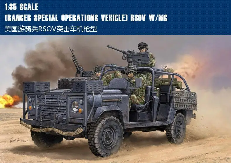 

Модель Hobbyboss 82450 1/35 США RANGER для спецопераций RSOV W/MG