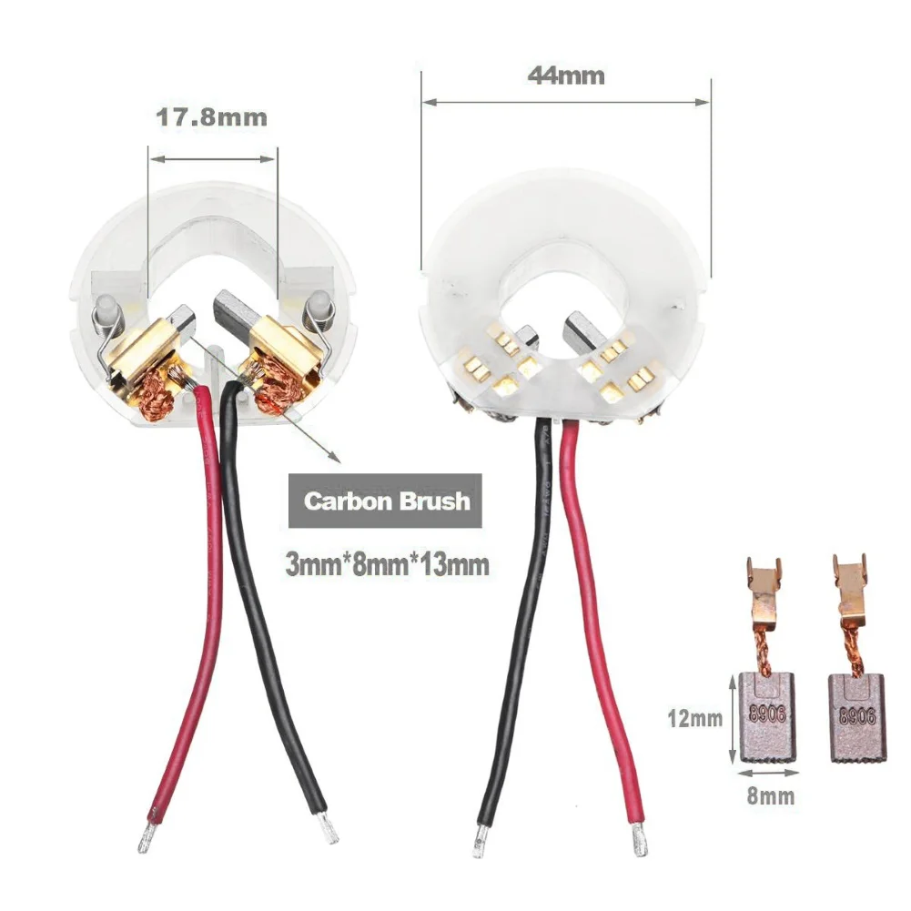 Jeu de supports de brosses en carbone, 3 pièces, pour HILTI/SFC14-A SFC14A SFC22A SFC14-A SFC-22A