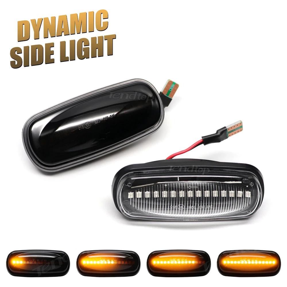 LED Dynamic Flashing Led Side Marker Turn Signal Light For Car For Land Rover Discovery 2 Defender Freelander 1 Car Accessories