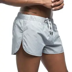 Männer Schwimmen Briefs Sexy Shorts Homosexuell Bademode Strand Shorts Mit Futter Surf Board Wear Sport Shorts Badehose Bermuda Badeanzug