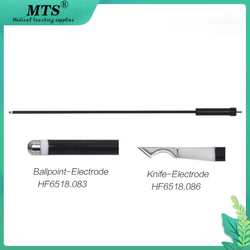 

MTS Endoscope Surgical Electrode Instruments Reusable Medical Laparoscopic Monopolar Surgery Electrocoagulation