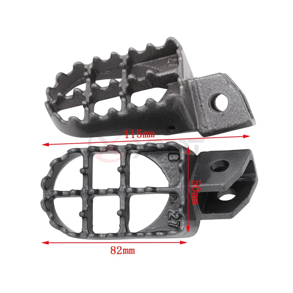 Motorcycle Footrests Foot Pegs For Yamaha YZ80 1996-2001 YZ125 YZ250 1987-1996 WR200 1992 WR250 1991-1997 WR500 1992-1993