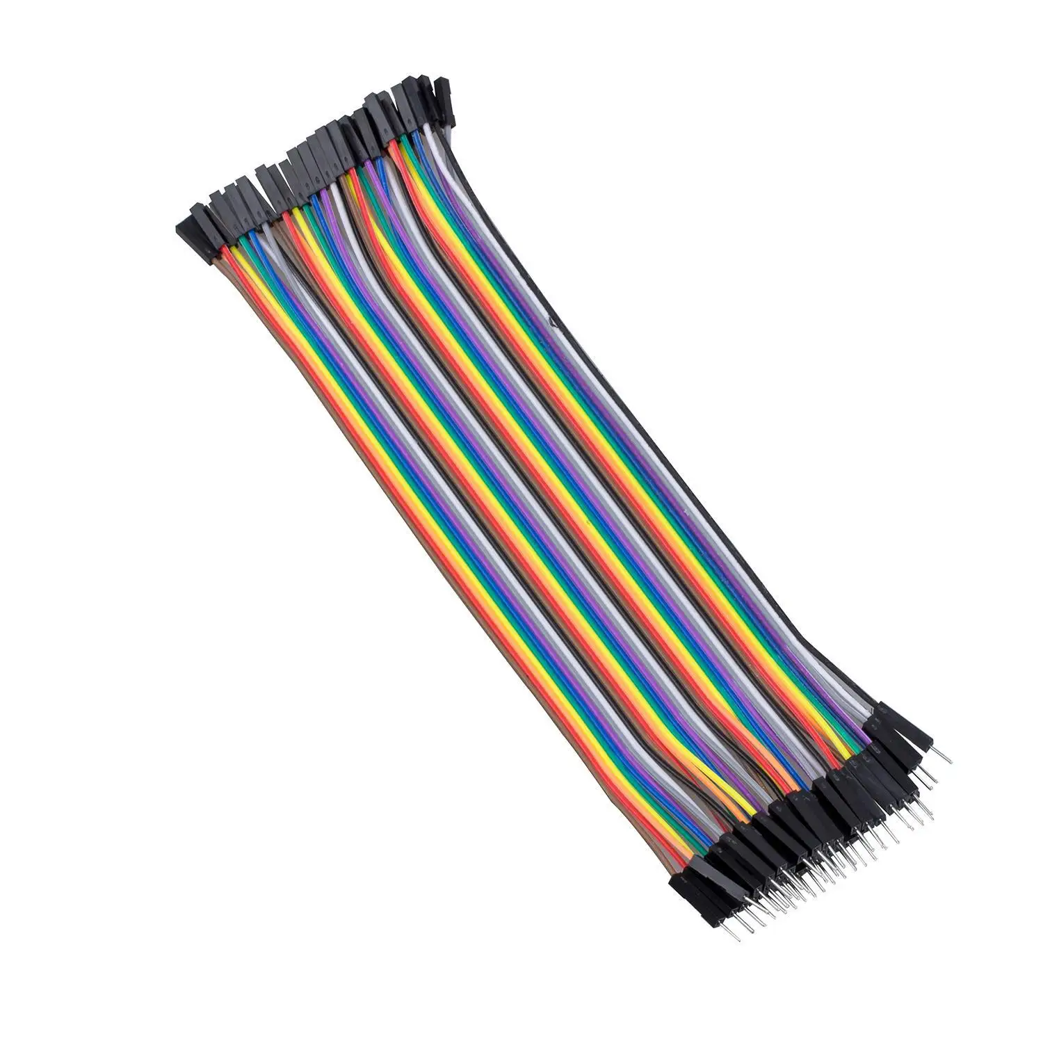 40PCS Dupont line10cm 20cm 30cm 40cm jumper wire Dupont cable bread 40pin Male to Male + Male to Female and Female to Female