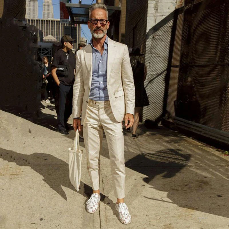 Ternos masculinos para noivado, ternos para homens de casamento, roupas de homem de negócios, blazer padrinho de lapela dupla, trajes de festa de formatura, 2 peças