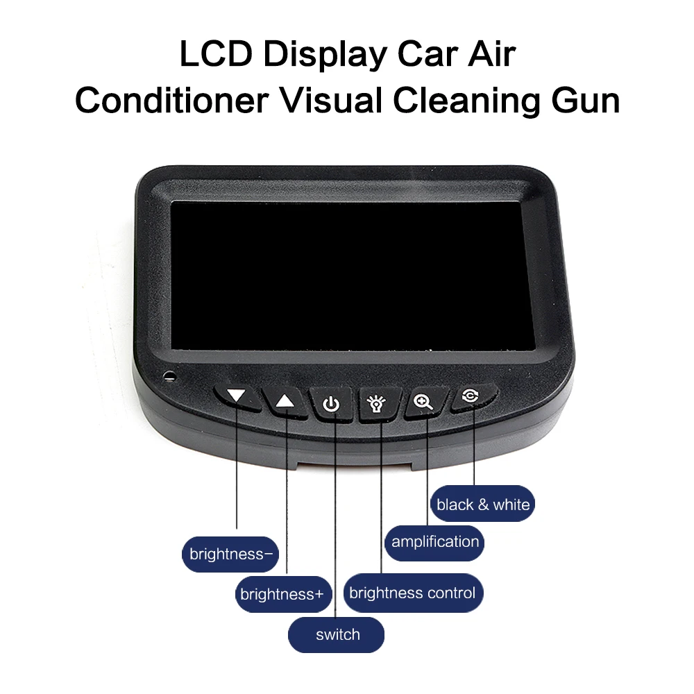 4.3 Inch   Spraying Air Conditioner Cleaning Endoscope AC Cleaner Inspection Handheld Borescope Camera  Visual  Spray Gun