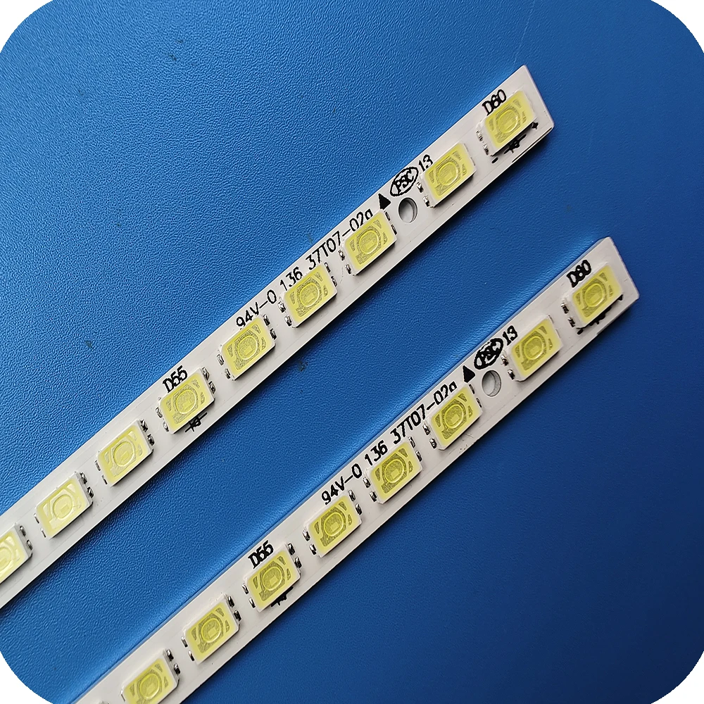 New 2 PCS/set LED backlight strip for LG 37LV3500 37LV3550 37T07-02a 37T07-02 37T07006-Y4102 73.37T07.003-0-CS1 T370HW05