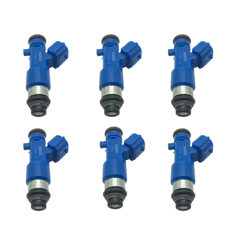 

6Pcs Car Fuel injector for 550CC Nissan GT-R 3.8L V6 2009~2016 OEM 16600-JF00A 14002-AN001