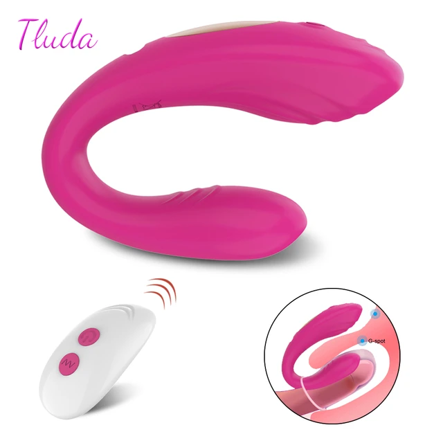 Wireless Remote Vibrator Double Penetration Vibrators Female  