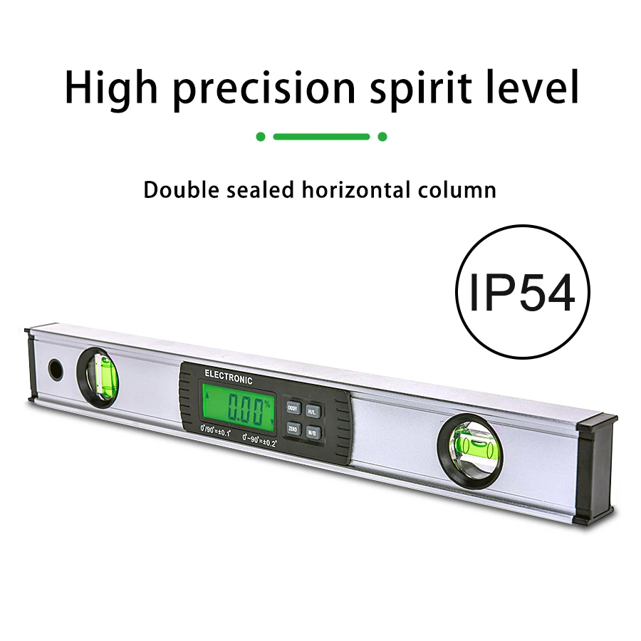 Digital Inclinometer Protractor Electronic Spirit level Bubble Box 360 degree Magnetic Goniometer Angle Slope Meter Ruler