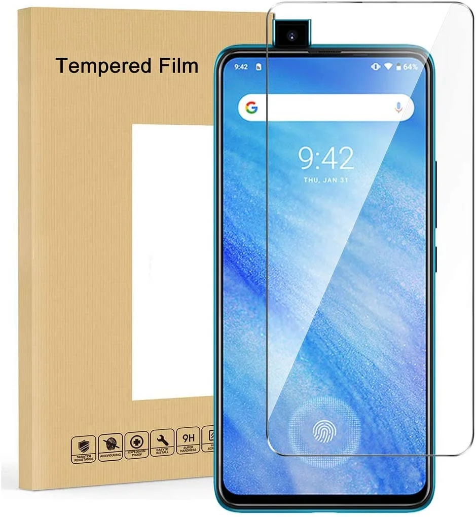 For UMIDIGI A7/A7 PRO/F2/S5 PRO Tempered glass Cover Screen Protector 9h Safety Protective Explosion-proof LCD Film Cover