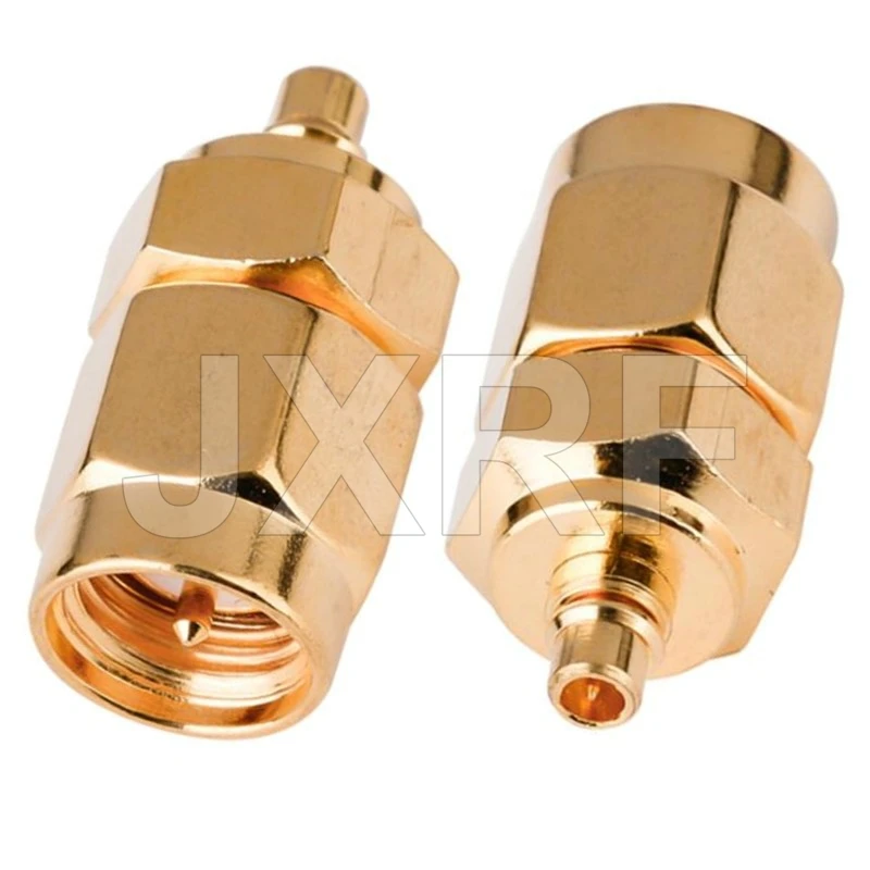 JXRF Stecker 2PCS SMA Männlich Weiblich auf SMA SMB MCX MMCX CRC9 TS9 Männlich Weiblich RF Adapter – Detail 14