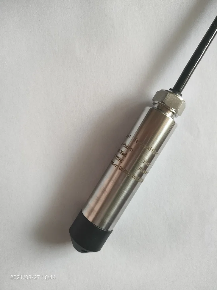 Free Shipping Throw-in Type 0-5mH2O 6m Cable Level Transmitter,Level Transducer,Level Sensor