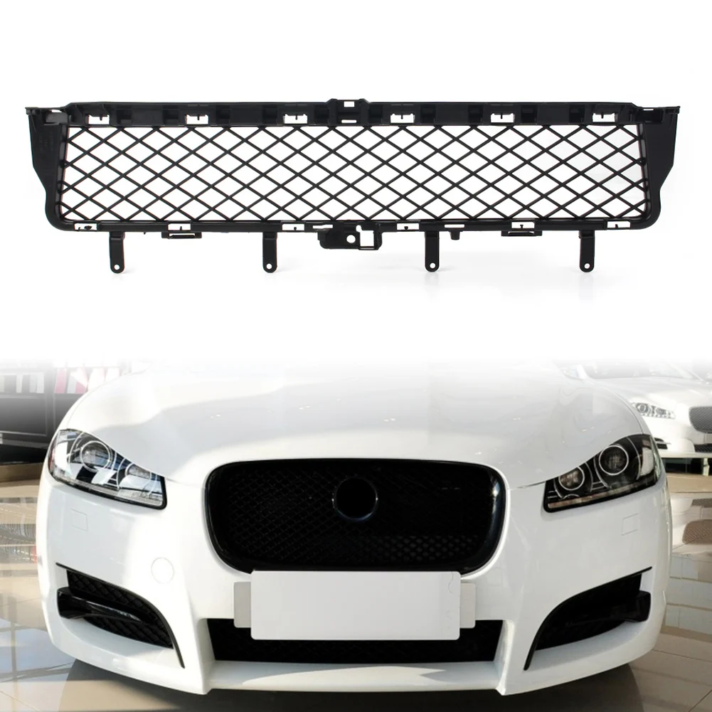 

Car Front Center Bumper Lower Grill Grille For Jaguar XF 2012 2013 2014 2015 Sport Style C2Z16174 ABS Plastic