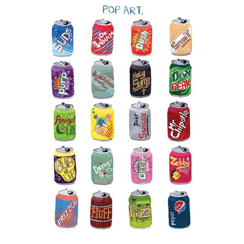 2 pcs/lot Pop Top Can Drink Decor  Cosas Kawaii Uncut Stickers Scrapbooking Stationery Washi Tape Set School Supplies