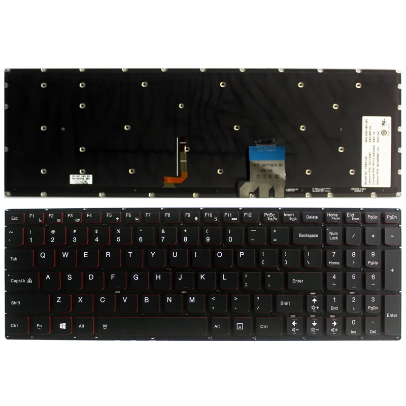 NEW US keyboard FOR Lenovo Y50 Y50-70 Y50-70A Y50-70AM-IFI Y50-70AS-ISE Y70 Y70-70T Y70P-70T US Laptop Keyboard Backlit