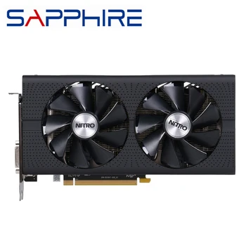 Orİjİnal SAPPHIRE RX 470 8GB grafik kartları GPU AMD Radeon RX470 8G Video kartları bilgisayar masaüstü bilgisayar oyunu haritası HDMI değil madencilik DVI