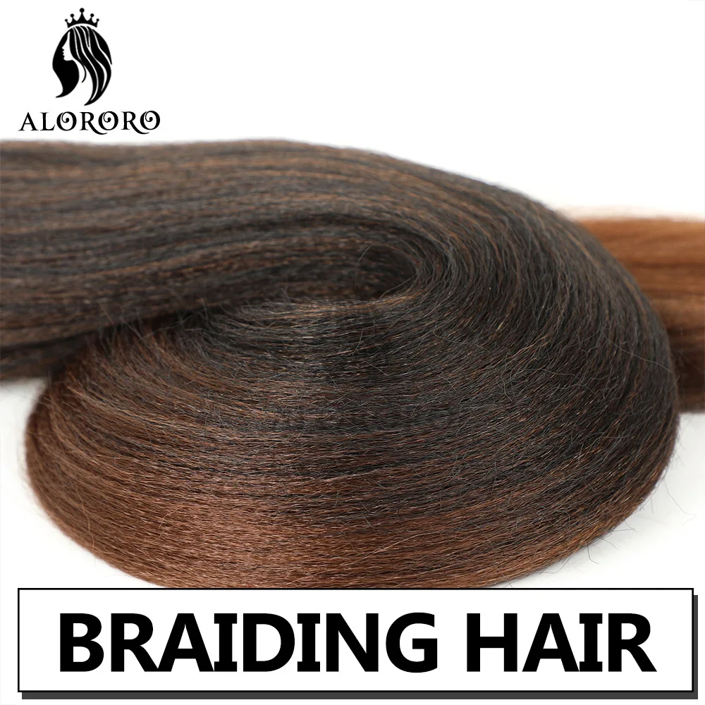 16/20/22/26/30/42 Zoll Flechthaare, vorgedehnt, lange Boho Knotless Braids, synthetische Box Braids, Yaki-Textur – Detail 16