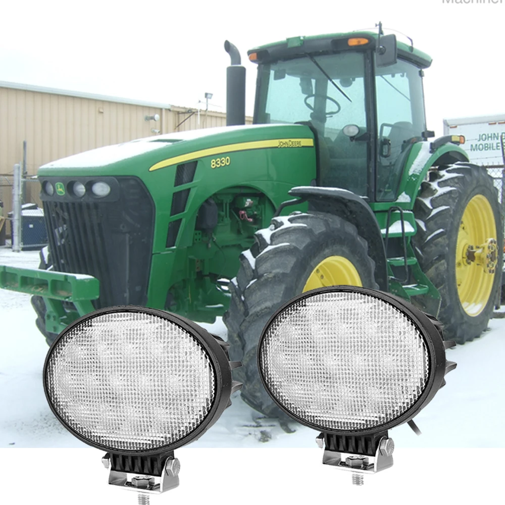 

Oval 65W Floodlight SpotLight For John Deere Tractor 8120, 8120T, 8220, 8220T, 8320, 8320T, 8420, 8420T, 8520, 8520T+ RE219708