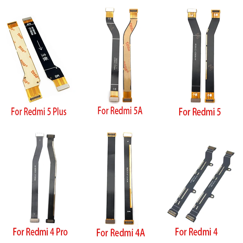 20Pcs/Lot，Main Board Motherboard Connector Board Flex Cable For Xiaomi Redmi 4 4X 4A 5 5A 7 7A 6 6A 8 8A S2 K20 Pro