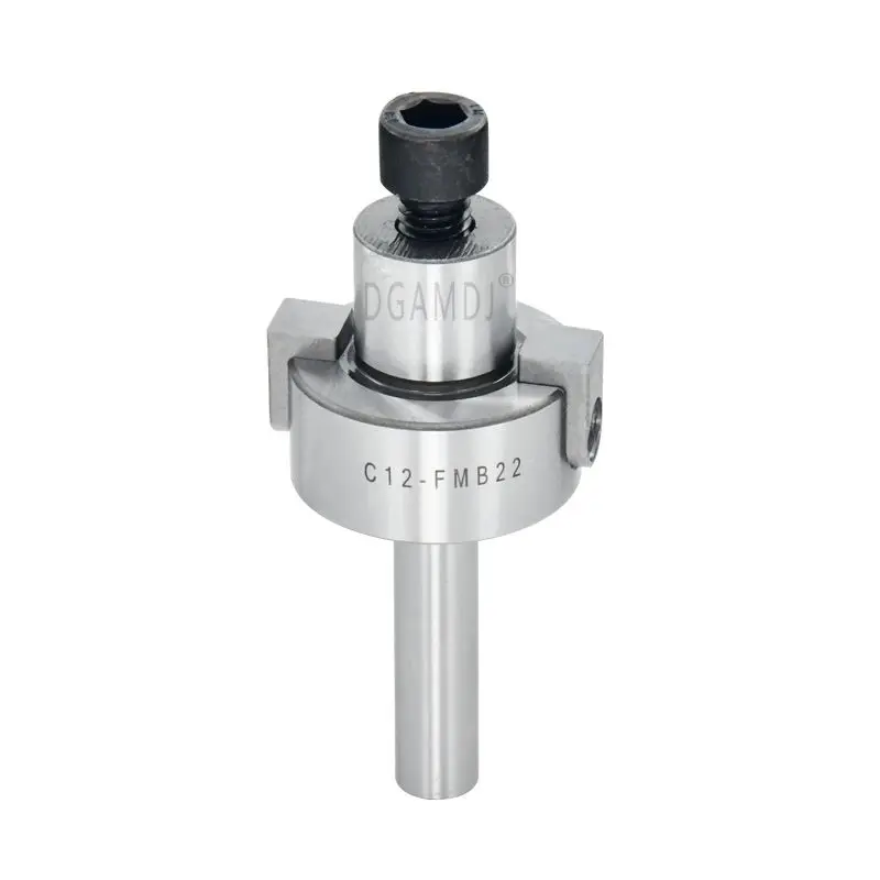 1set C12 FMB22 Shank + BAP300R 50 22  Indexable Face Mill Cutter 5 Flutes Endmill Right Angle Shoulder for APMT1135 Inserts