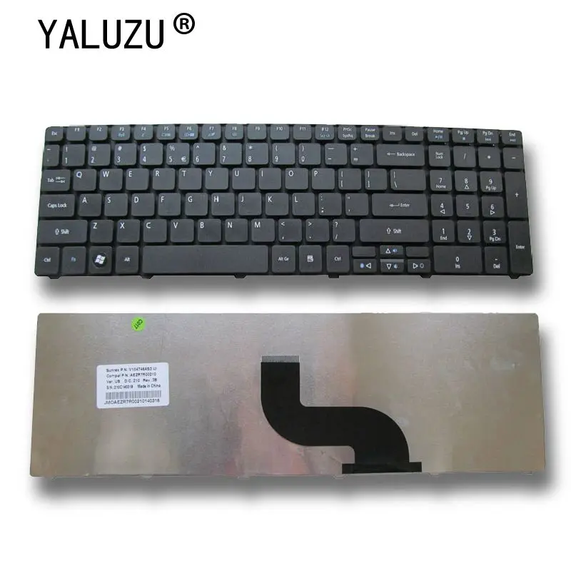 YALUZU New US Laptop Keyboard For Acer Aspire 5733 5250 5560 5560G 5733 5733Z 7552 7750 7751 7751G 7250 7250G 7560