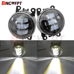 1 Pair LED Fog Light Lamp Front Bumper Light For Opel Zafira B MPV A05 2005-2011 For Opel Vectra C 2002-2008 For Opel Astra G H