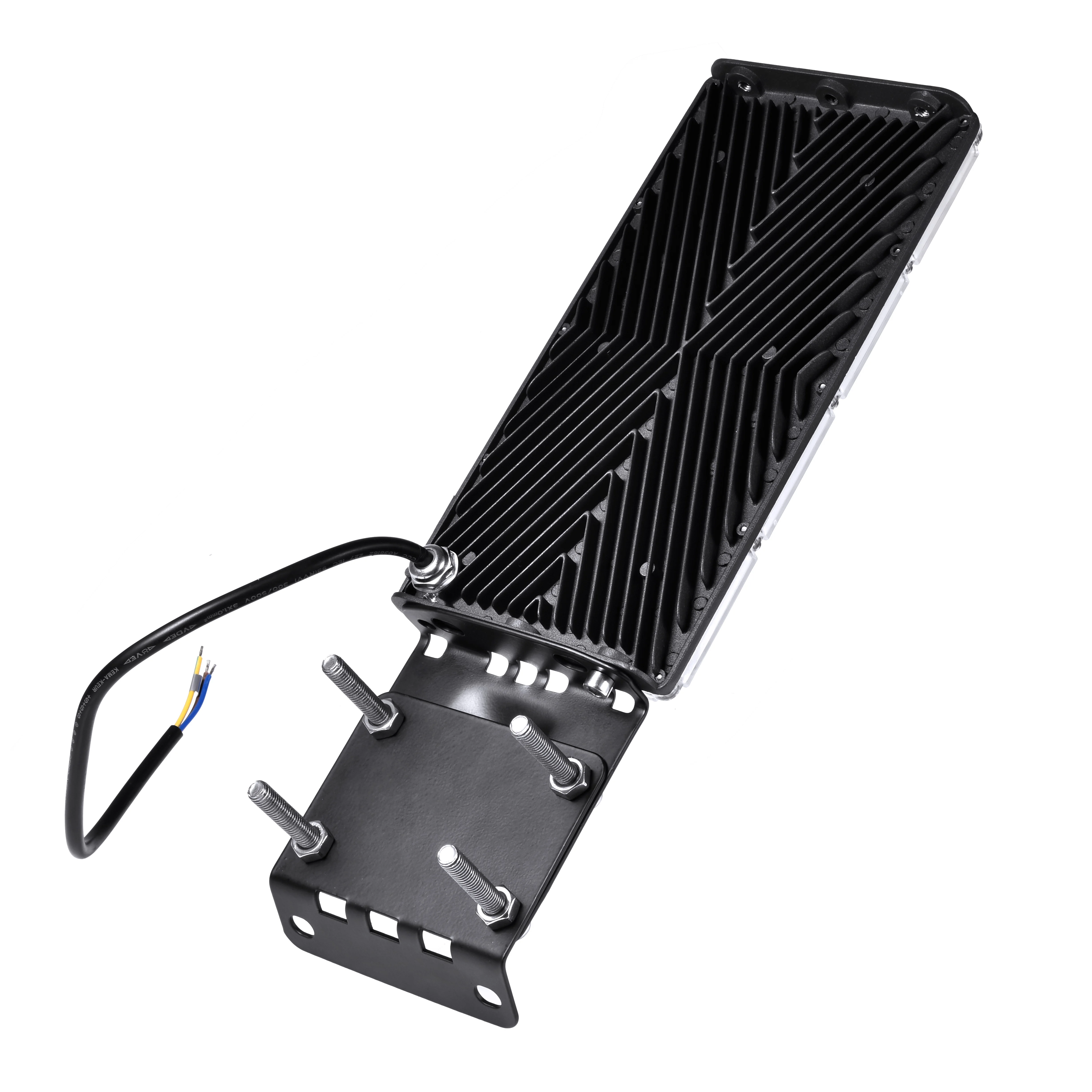 100W Ultra Thin LED SMD2835กลางแจ้ง110-220V โมดูล Street เข็มขัดโคมไฟประกอบวงเล็บ9000LM ไฟ