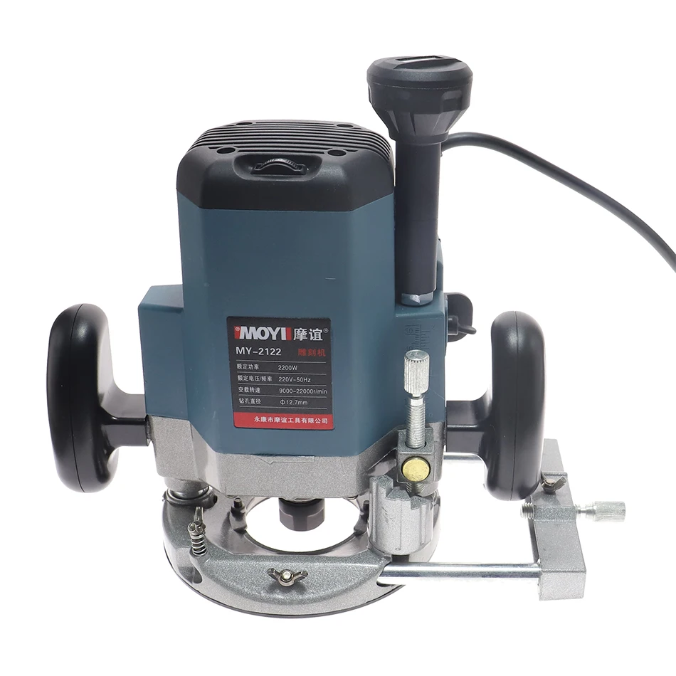 Trimming machine Wood Milling Engraving Slotting Woodworking Electric Router trimmer Hand Carving Carpentry Wood Router Tool
