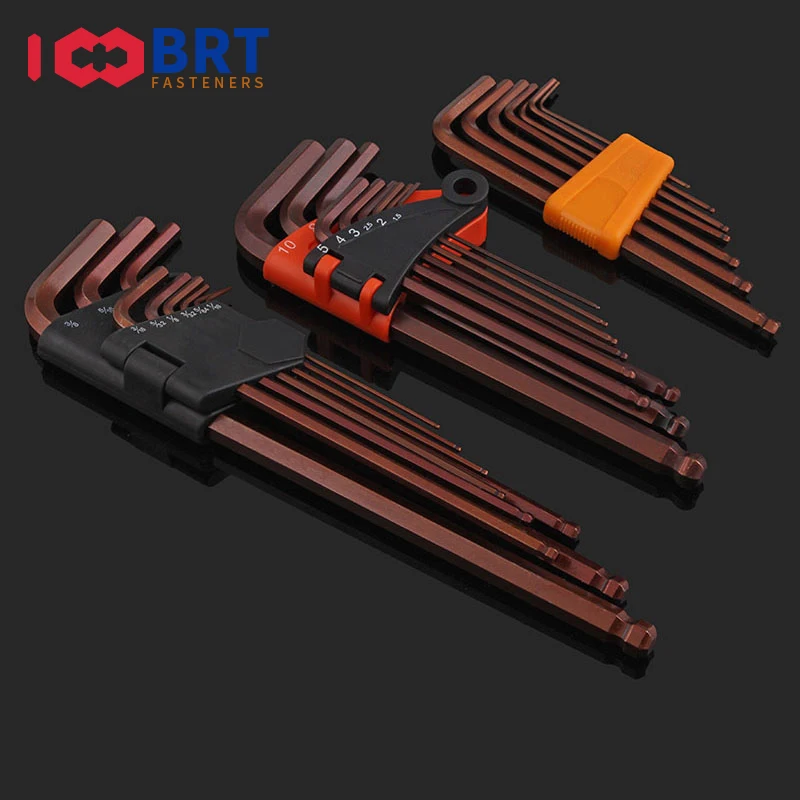 Metric Ball End Allen Key Set 9-piece Set Extra Long Hex Key Set Special Long Long Hard S2
