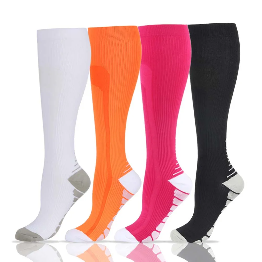 Brothock Medical Compression Stockings Explosive Sport Soccer Socks Non-slip Outdoor Cycling Presure Elasticity Running Socks