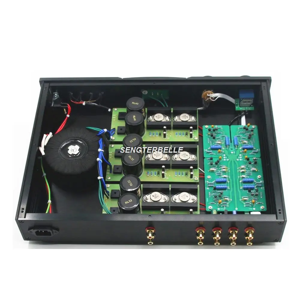 하이엔드 스테레오 오디오 프리앰프, NAC52 프리앰프 회로, Rerefer Naim NAC52, 4 방향 입력