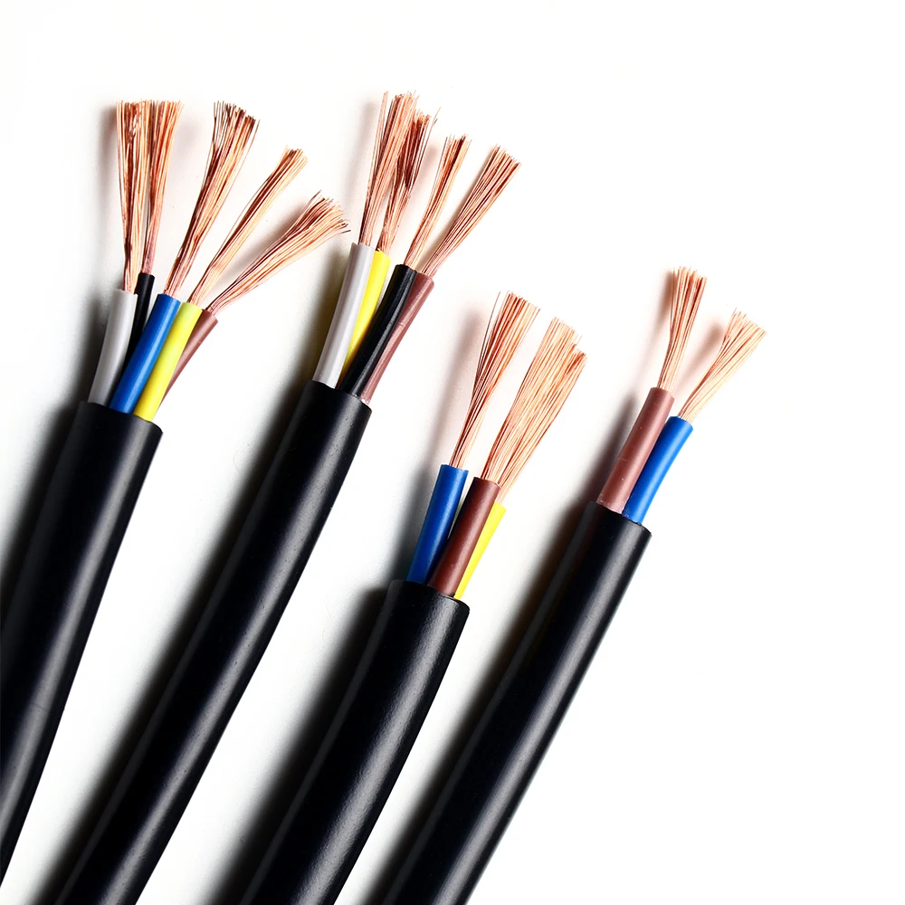 5m 14Awg Multi Copper Core Electric Cable Conductor 2.5mm2 RVV Flexible Cord Sheath Wires For High-power Electrical Appliance