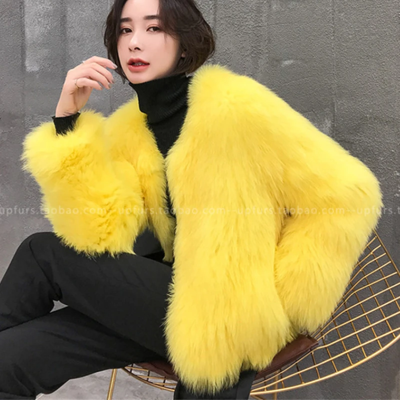 2023 Autumn Winter Thickening Fashion Casual Coat Women Fur Coat Imitation Rabbit Fur Short Luxury Short Fur Coat