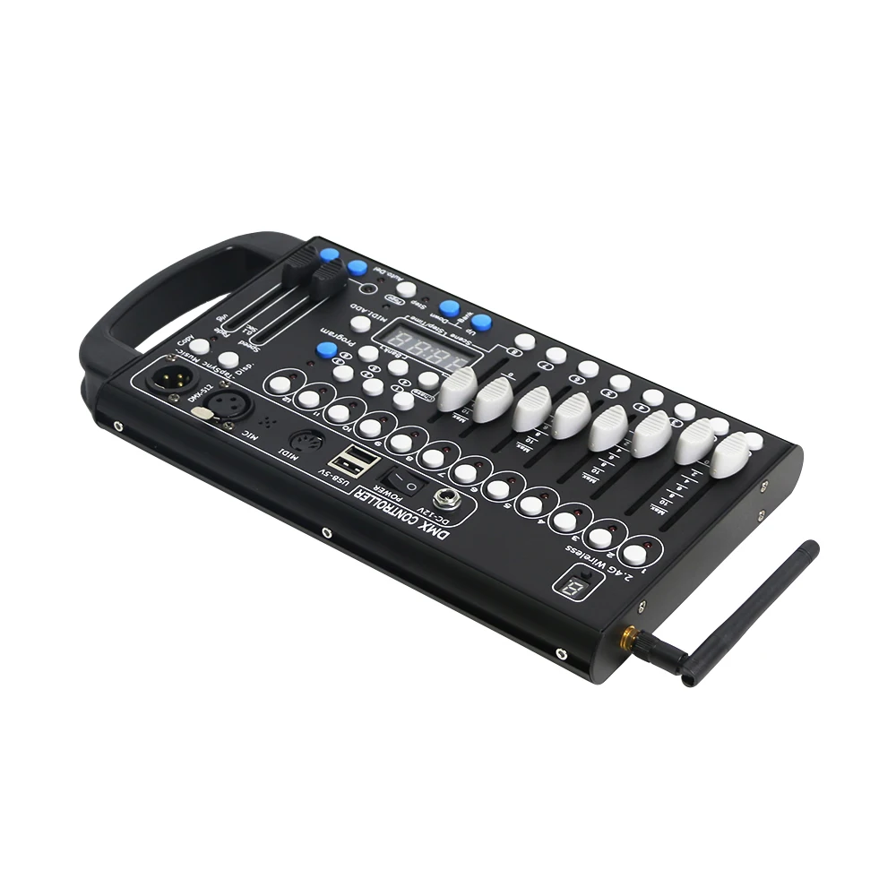 Nieuwe 192 Dmx Controller Draadloze Batterij Ontvanger Podium Verlichting Console Moving Head Dj Show Led Par Controller