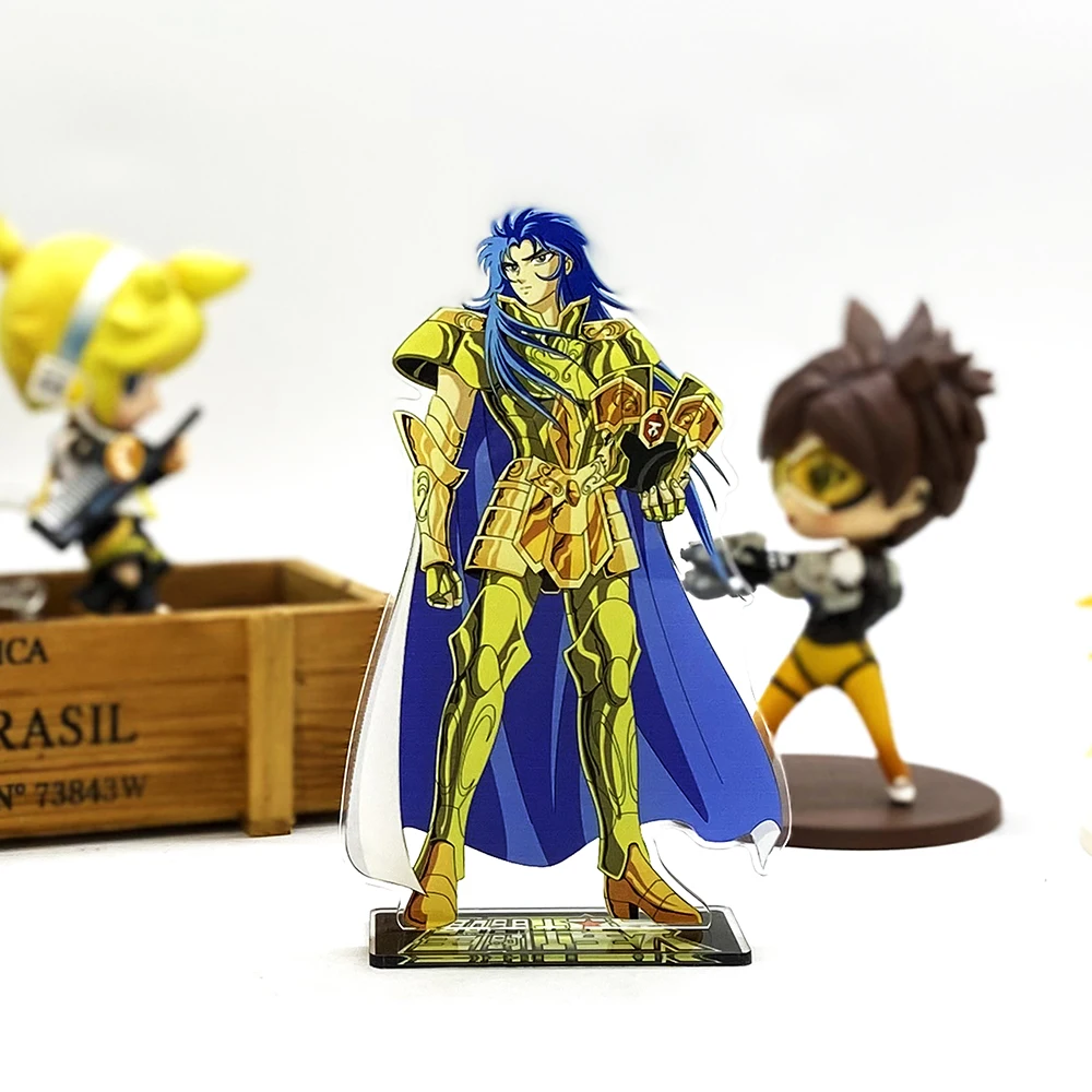 Saint Seiya Zodiac Saga Shura Shaka anime Japanese acrylic standee figurines desk decoration cake topper