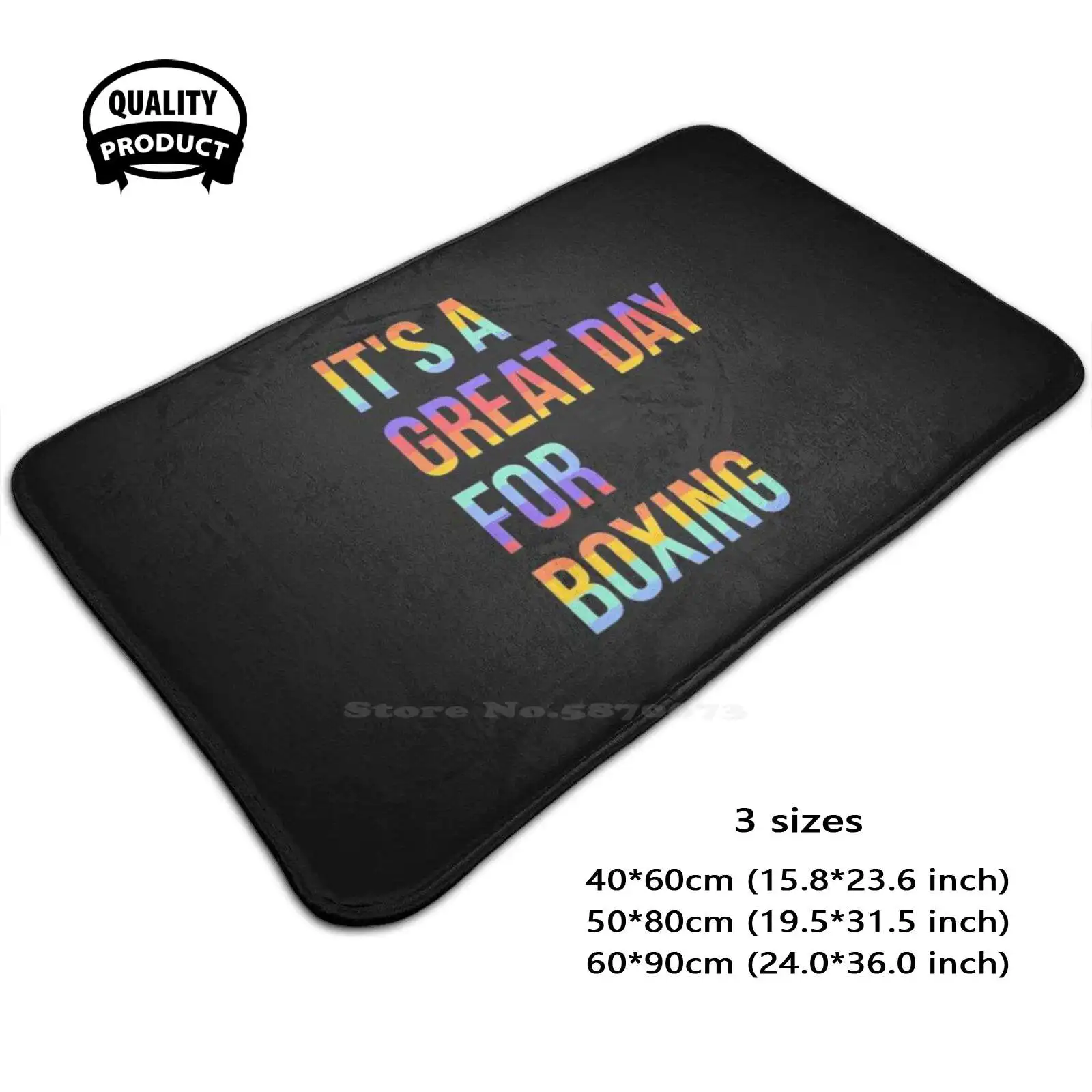 It'S A Great Day For Boxing Soft Cushion Home Carpet Door Mat Car Rug Boxing Boxers Boxing Fan Boxing Coach Boxing Sports