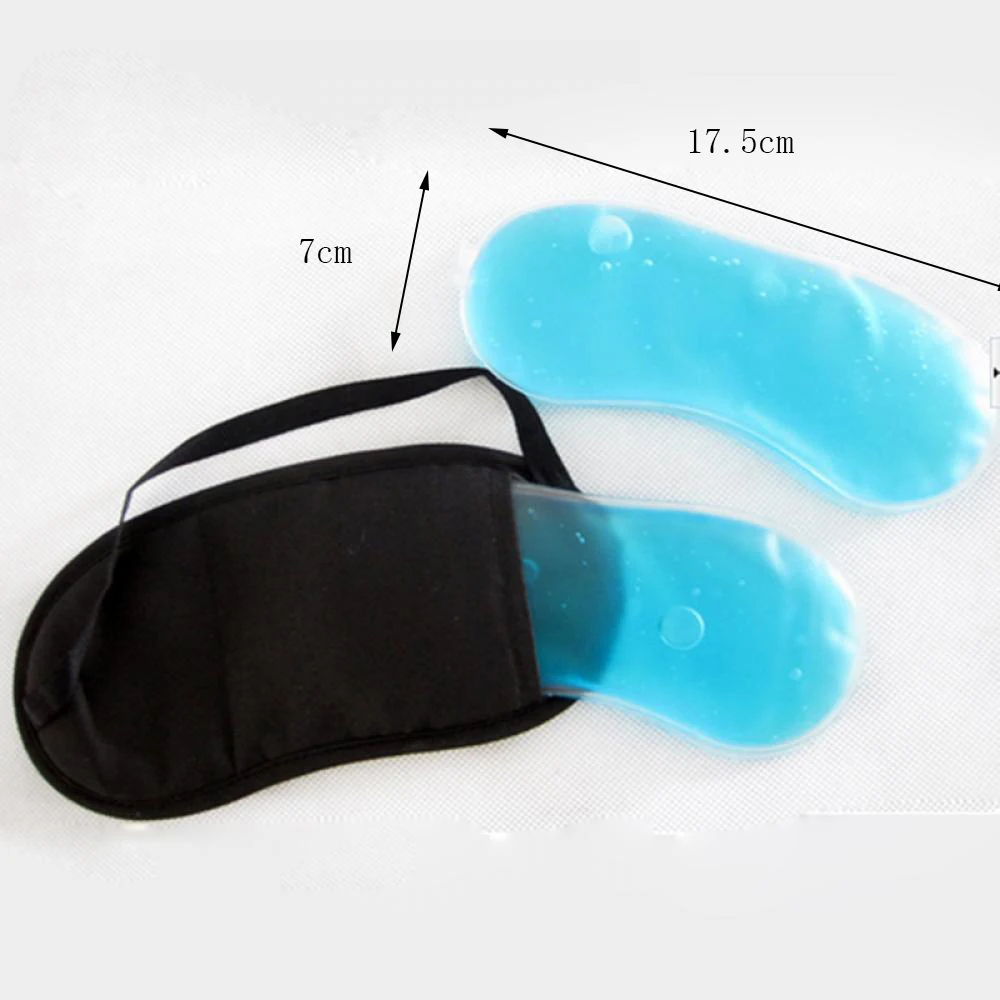 1Pc Schlafen Rest Eis Auge Schatten Kühltasche Schlaf Maske Abdeckung Eis Pack Kalt Entspannende Augen Pflege Gel Gesundheit pflege Werkzeug Neue