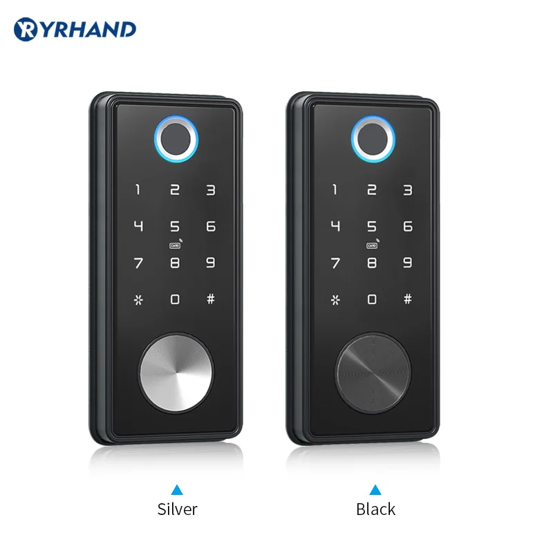 tuya smart home fingerprint lock cerradura inteligente wifi Biometric deadbolt electronic door lock