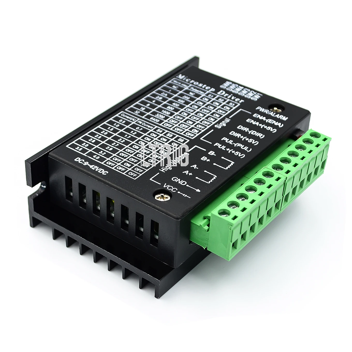 

LTRIG custom 1pcs 42/57/86 TB6600 wood router machine stepper motor driver 32 segments upgraded version 4.0A 42VDC