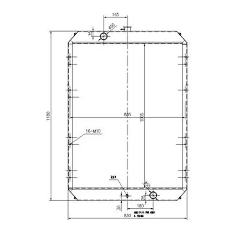 Buy Radiator 13G21000 Fit for Komatsu Doosan Excavator Solar 230LC-V 225LC-V 225LC-V