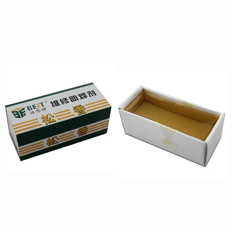 2PCS BEST Solder Rosin บัดกรีซ่อมเชื่อม Rosin สำหรับ Electronic Soldering Iron Repair กล่อง Rosin บัดกรีบัดกรี