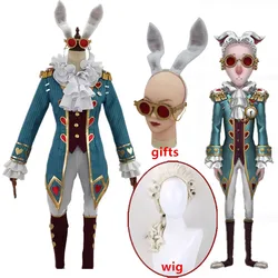 Game Identity V Cosplay Costumes Survivor Lawyer Freddy Riley Cosplay Costume Skin Mr. Bunny Halloween party Uniforms Clothes
